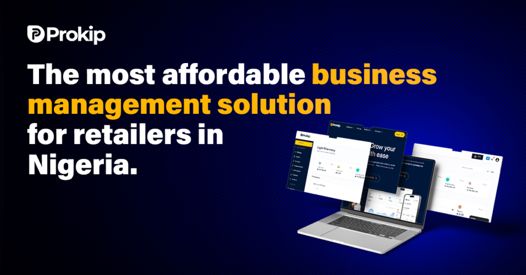 The most affordable business management solution for retailers in Nigeria